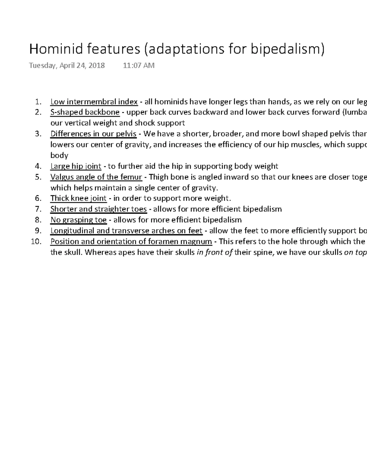 ANTH Assignment - Professor Tom Plummer - Ayanna Bates ANTH 102 ...