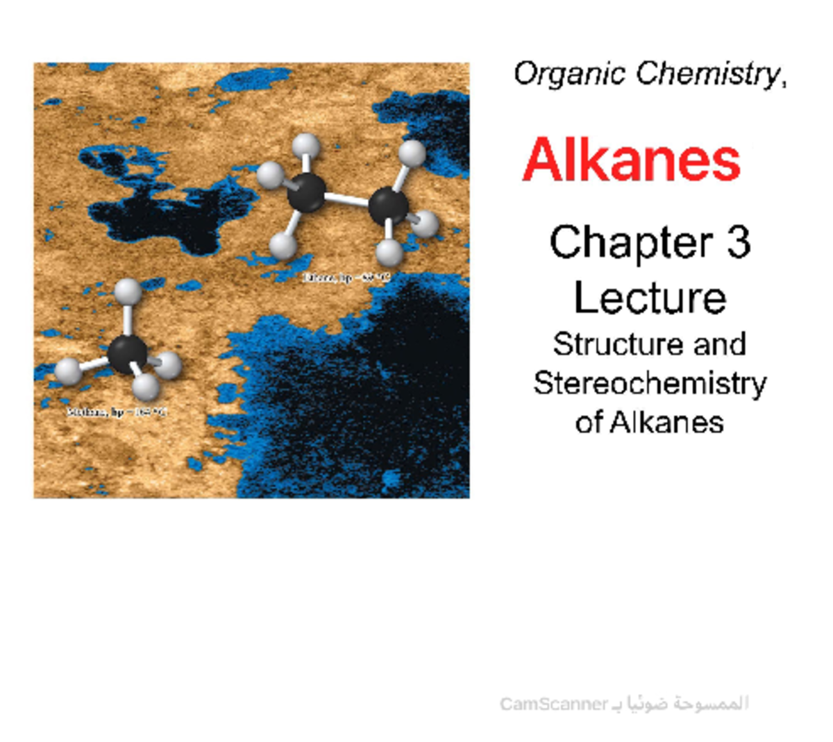 Alkanes - Lecture Notes on Properties and Reactions - Studocu