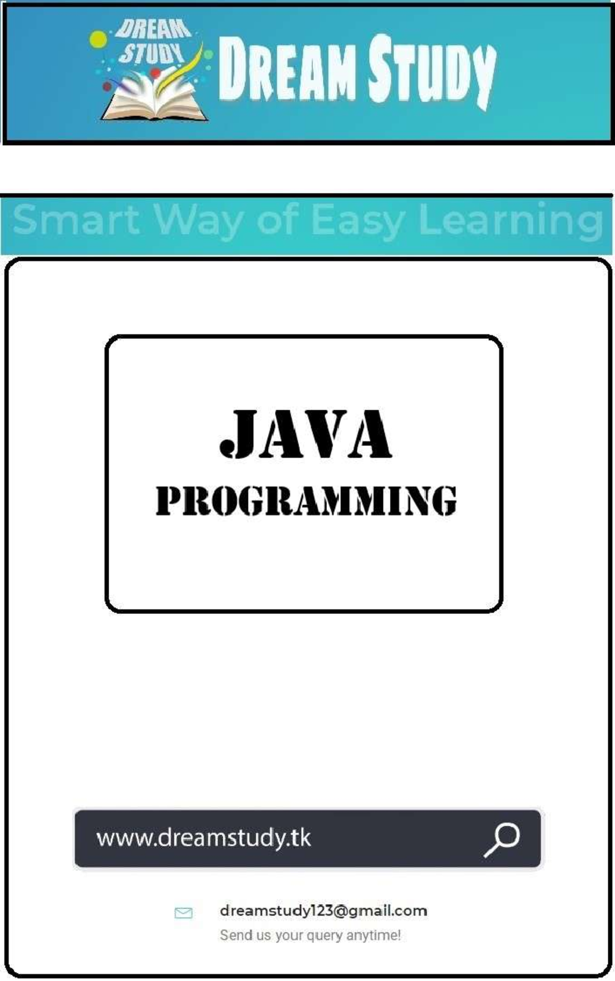 Java Programming and Dynamic Webpage Design (JAVA) Notes - Studocu