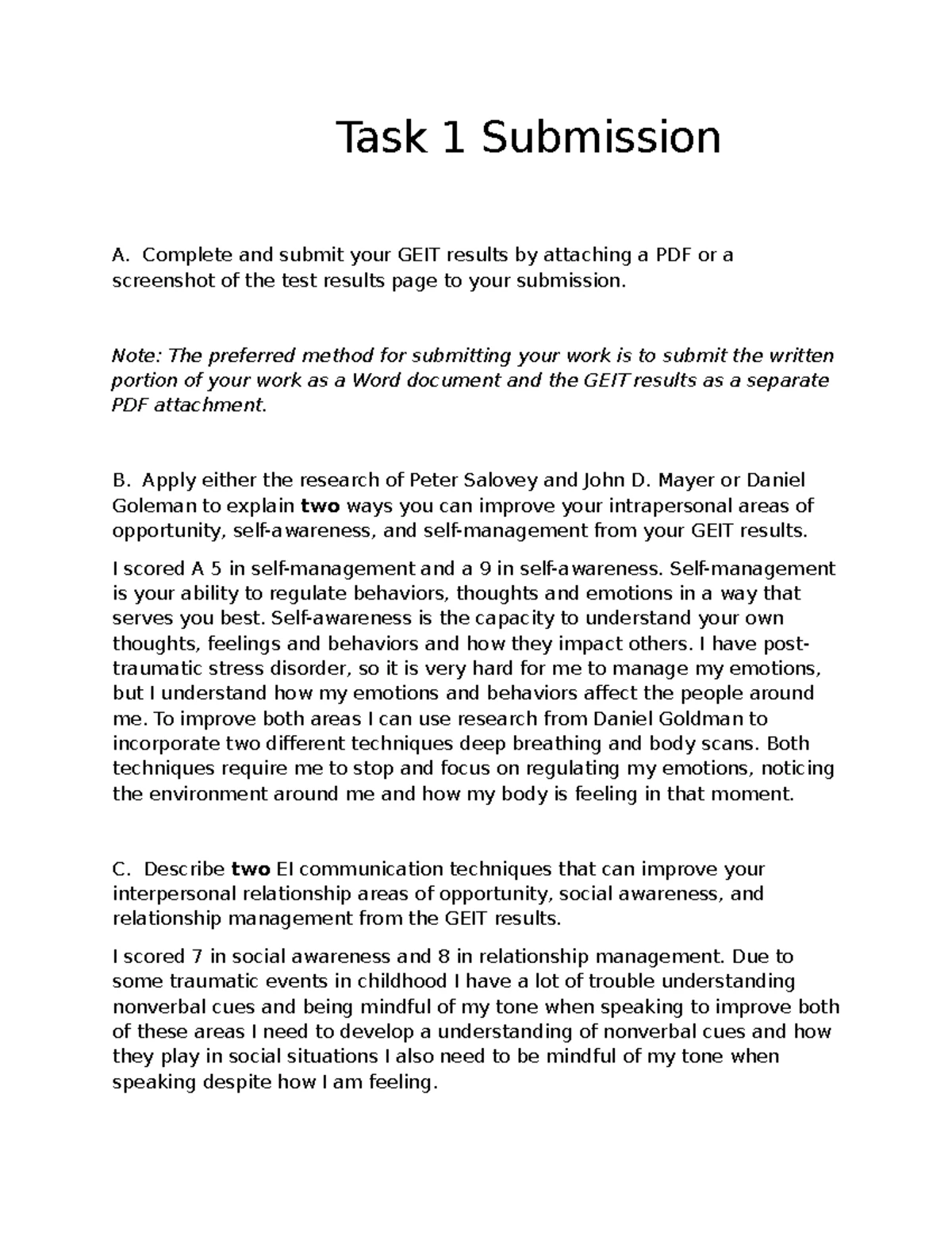 Task 2 Submission: Core Values & Social Responsibility Analysis - Studocu