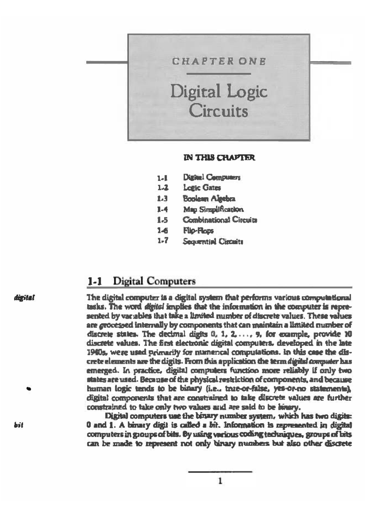 Digital Computers 1: Unit 1 Notes on Shared Bus Systems - Studocu