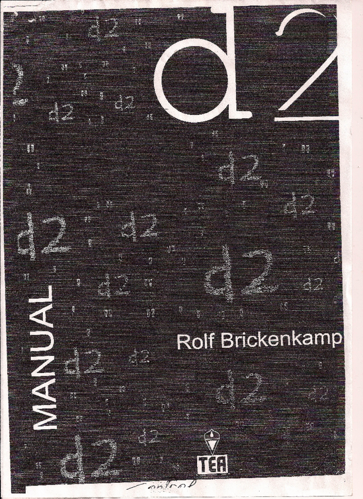 360072041 Manual D2 pdf - TEA Ediciones La primera del d2 se en 1962 ...