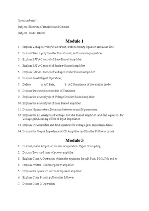 VLSI Design and Testing Question Bank - BEC602 - Studocu
