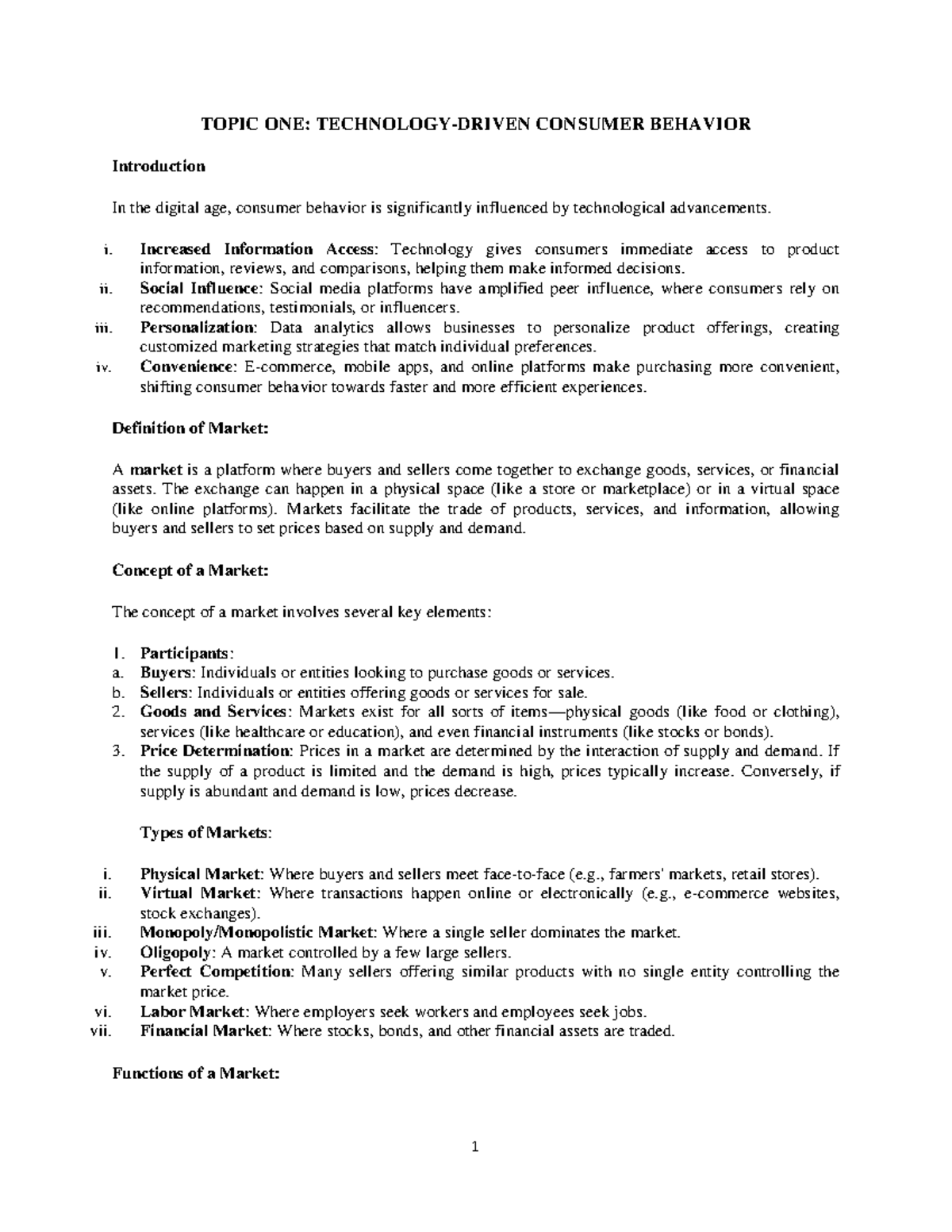 Buyer Behavior 1-2: Understanding Consumer Behavior and Market Dynamics ...