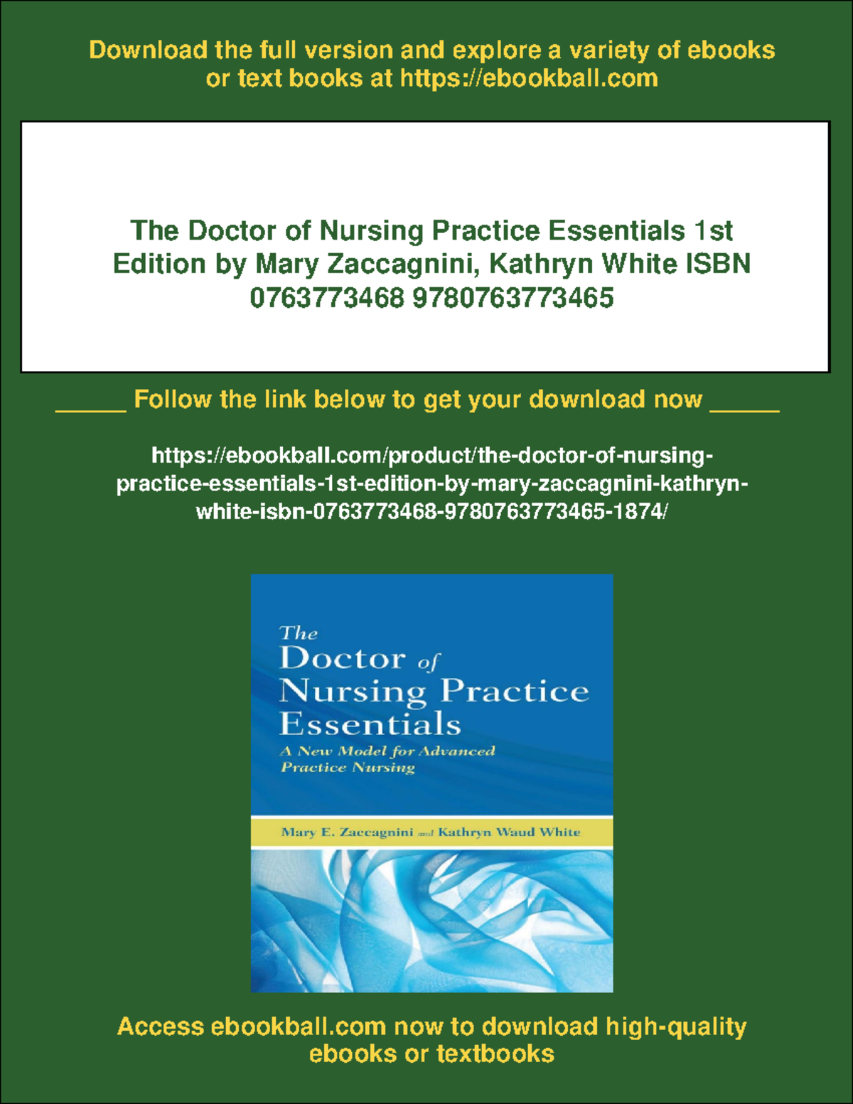 DNP Essentials: A Comprehensive Guide to Nursing Practice (1st Ed ...