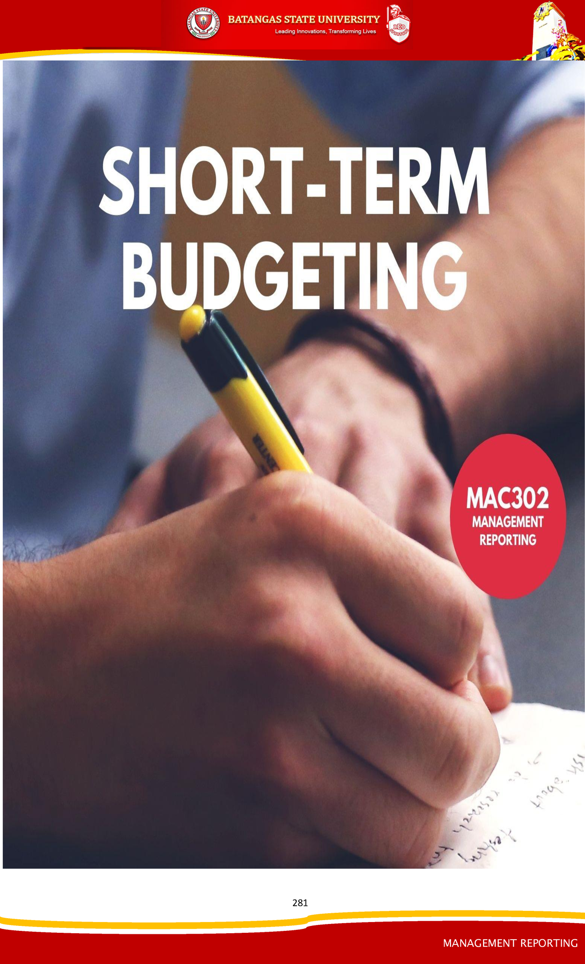 Module 4: Short-Term Budgeting Techniques and Master Budgeting Overview ...