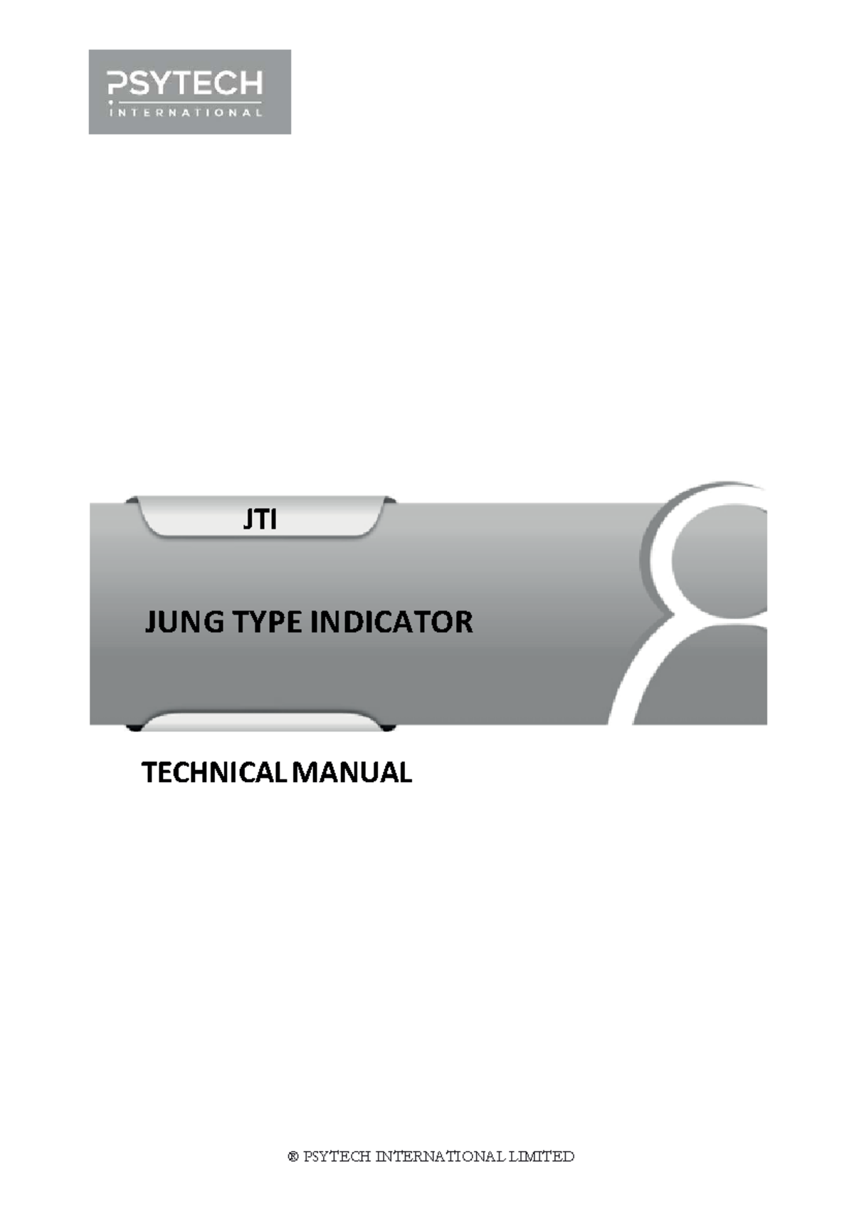 JTI Technical Manual: Comprehensive Guide to the Jung Type Indicator ...