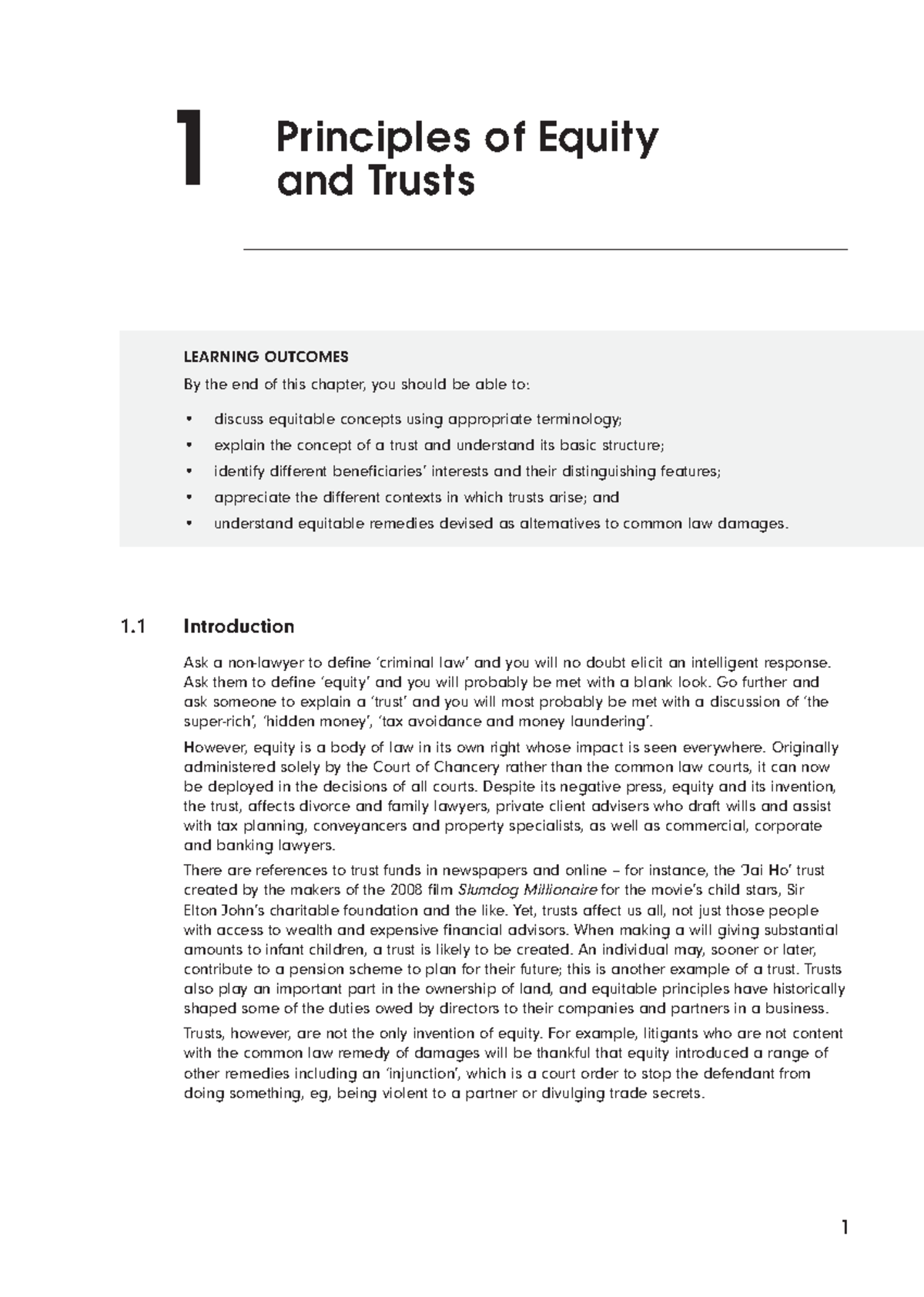 Principles of Equity and Trusts: Understanding Trusts & Beneficial ...