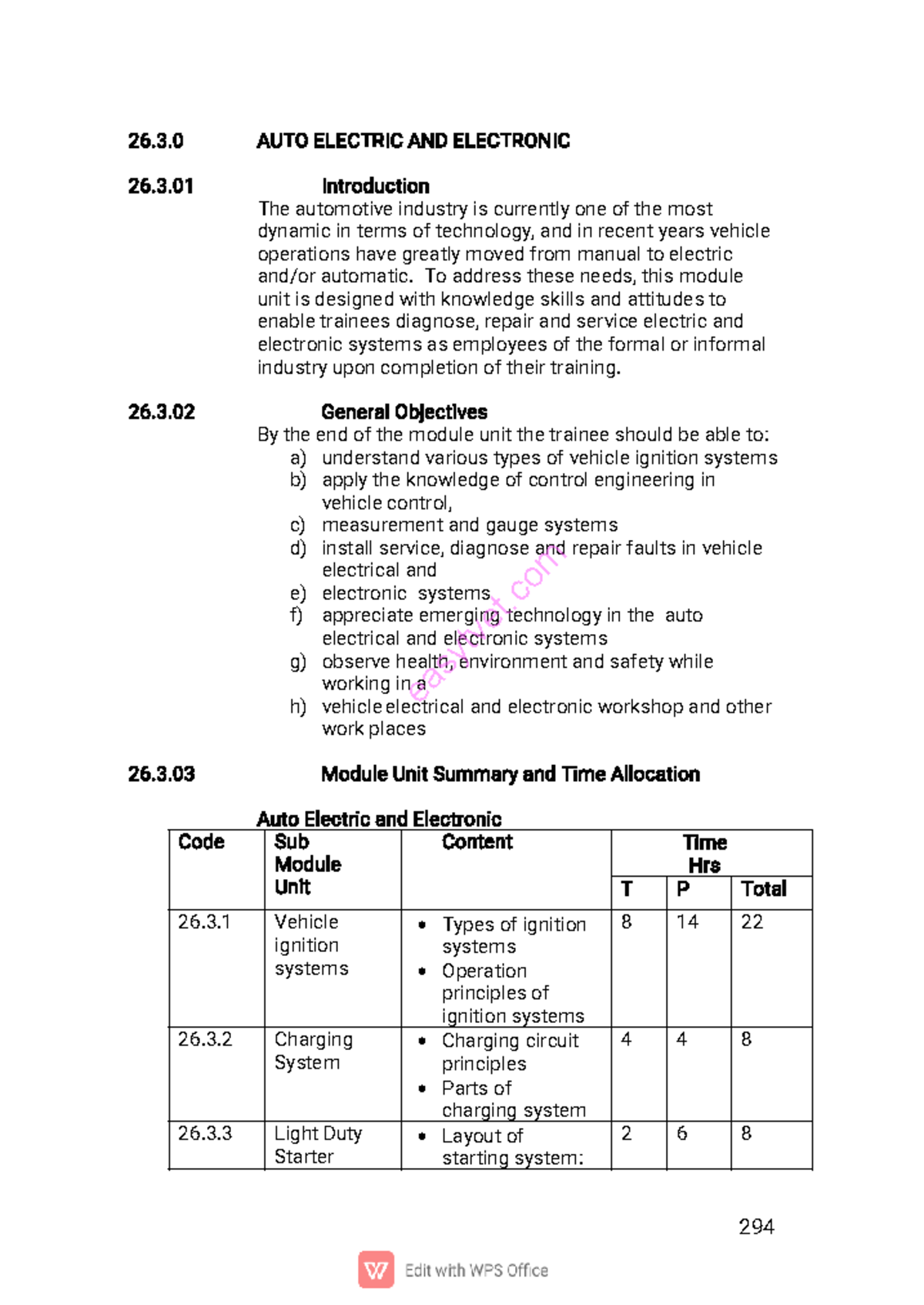 AUTOELECTRICS 26.3: Comprehensive Study Guide for Students - Studocu