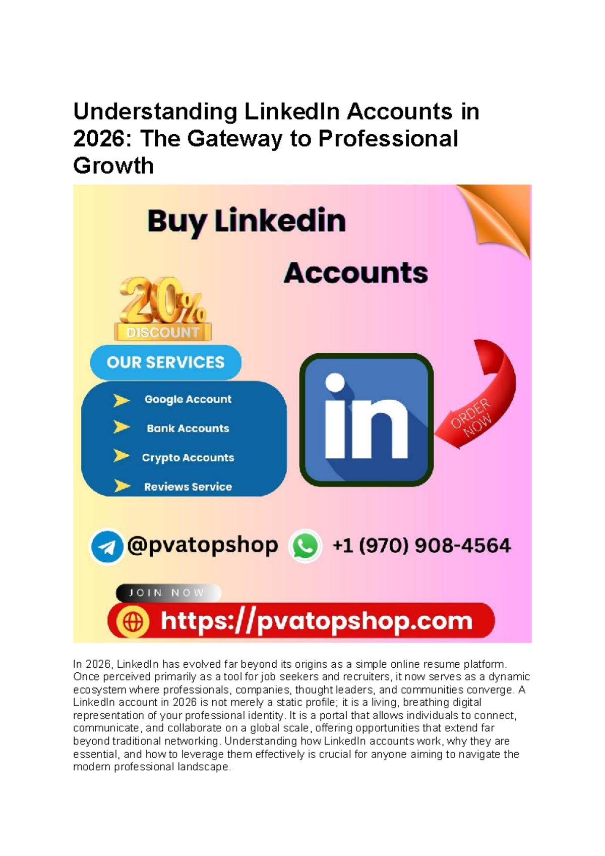 Understanding LinkedIn Accounts in 2026: A Guide to Professional Growth ...
