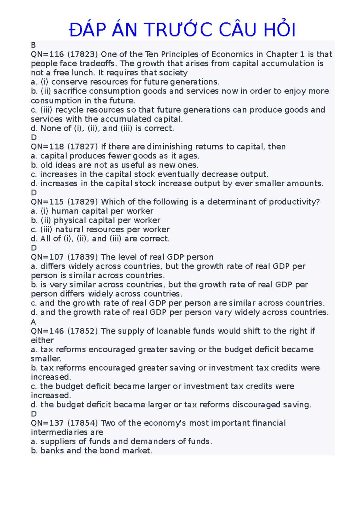 ECO102 Midterm Exam Answers and Key Concepts Review - Studocu