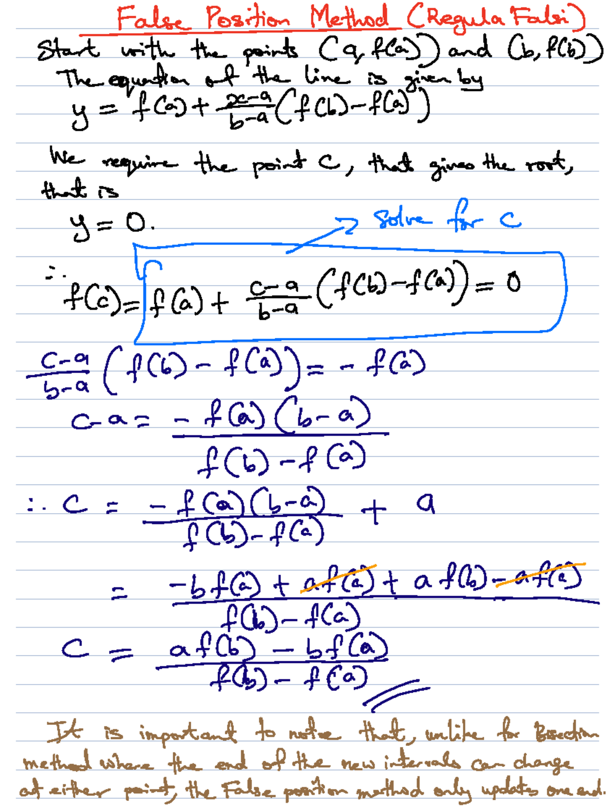 Fixed Point Methods and False Position Method Analysis (MATH 2025 ...