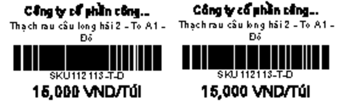 Barcode for Product SKU112113-T-D - Thạch rau câu Long Hải 2 - Studocu