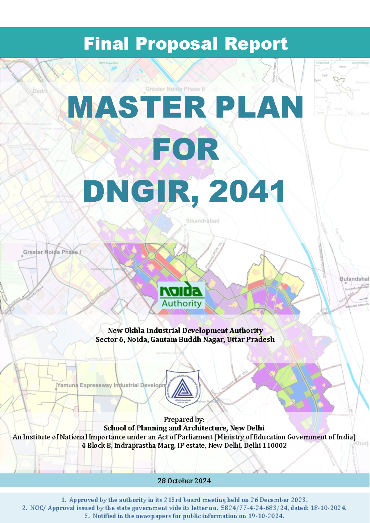 Final Proposal Report: Master Plan for DNGIR 2041 - Studocu