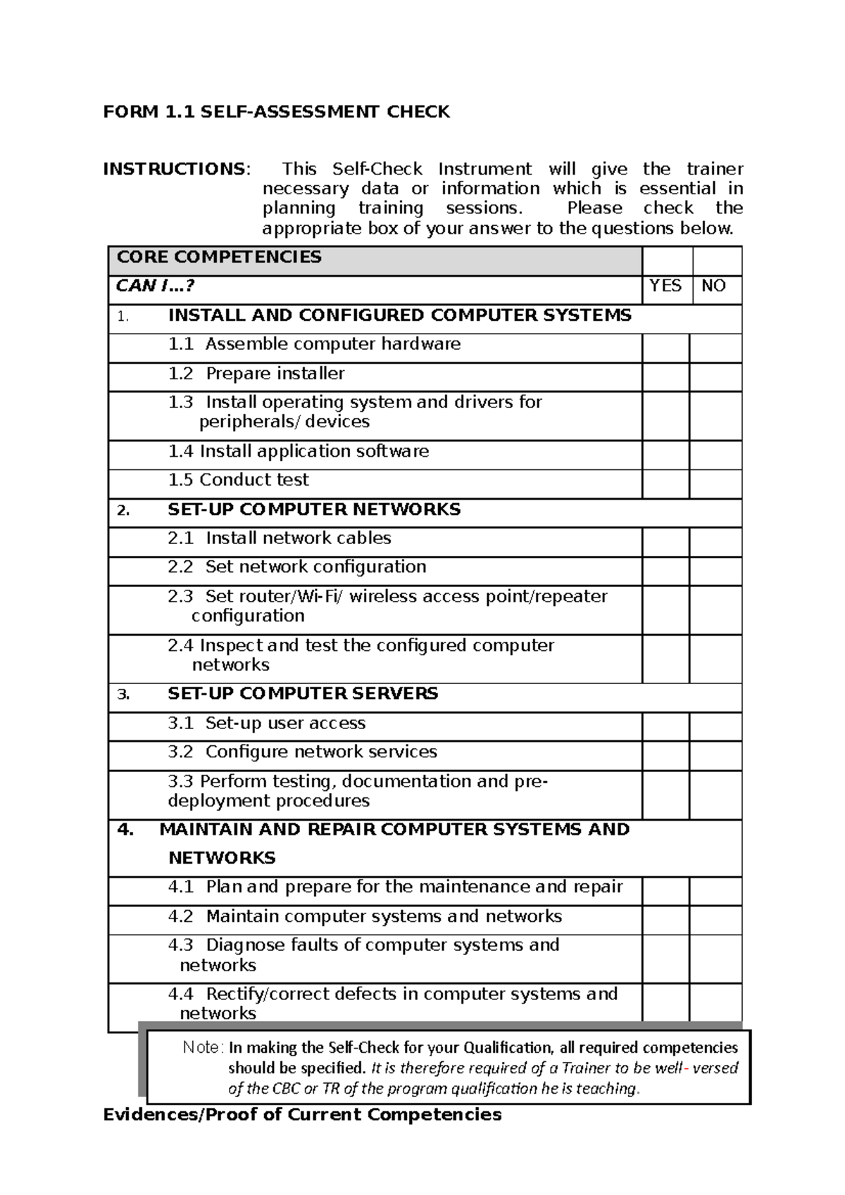 02 Assessing Training Requirements for Computer Systems and Networks ...