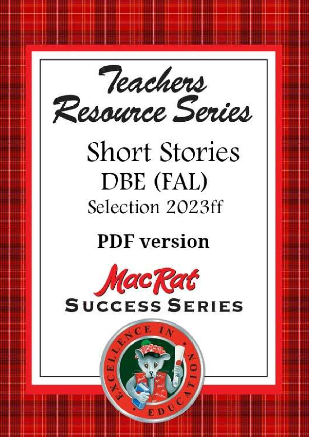 Short Stories DBE FAL 2023ff: Resource Pack & Notes - Studocu