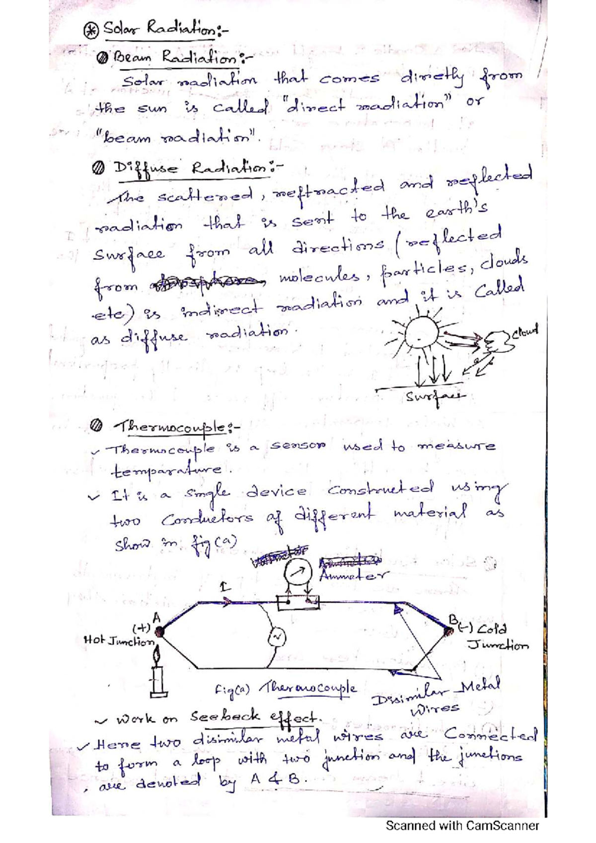 Solar Energy Lecture 2 - One Shot Notes (ISchwr) - Studocu