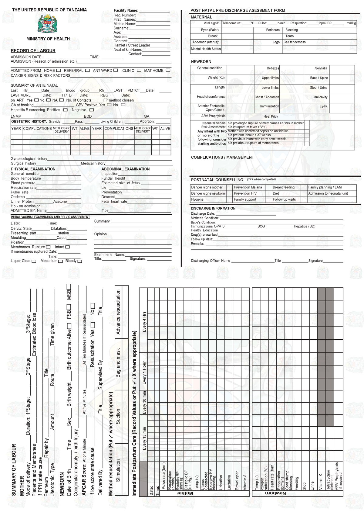 LCG - Monitoring of Labour and Postnatal Care Records - Studocu