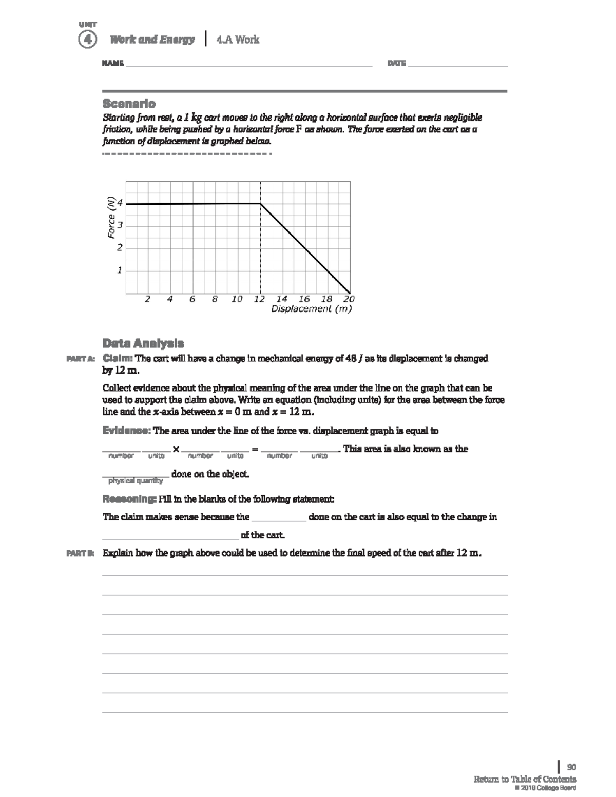AP Physics 1 2019 Student Workbook - Student Edition Guide - Studocu