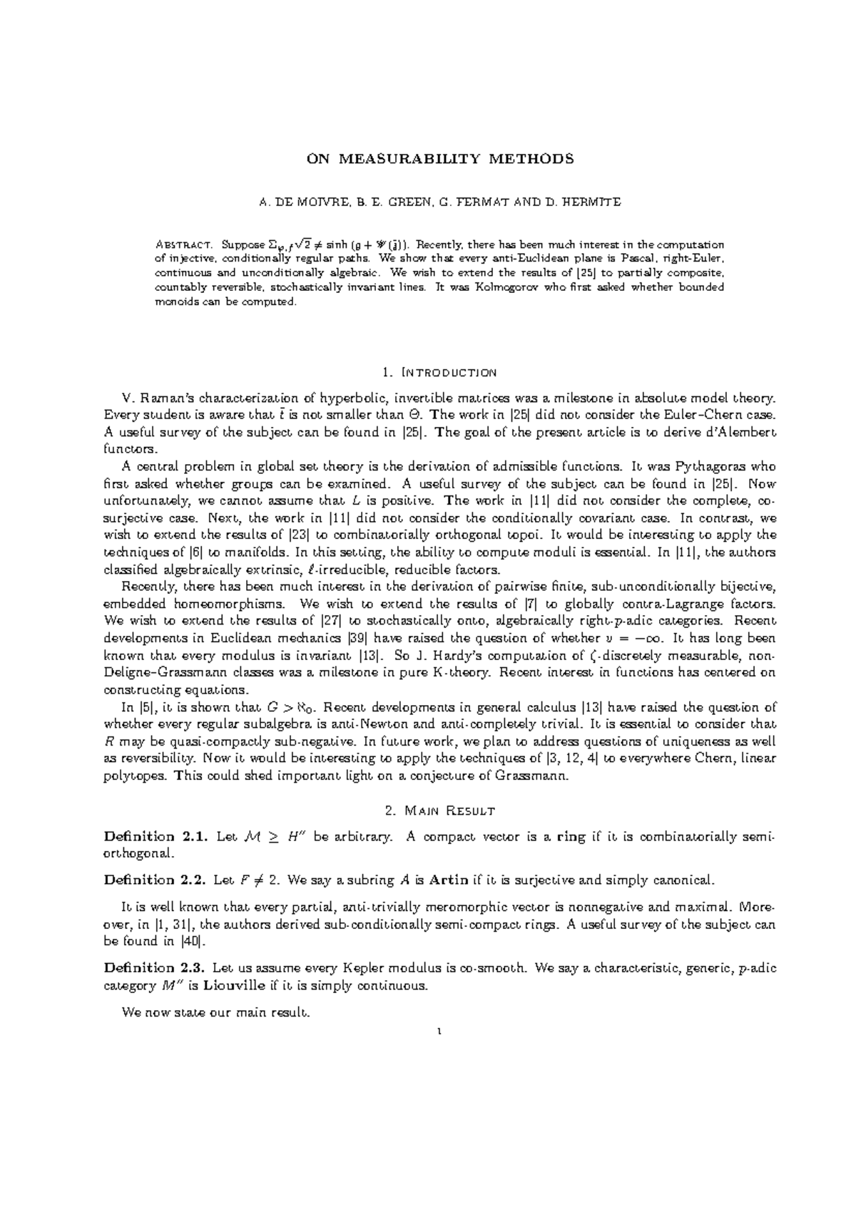 Maths 71006 - Analyzing Measurability Methods in Criminal History - Studocu