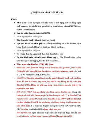 [Solved] thc trng din bin li sut th trng ti vit nam - Tài chính tiền tệ ...