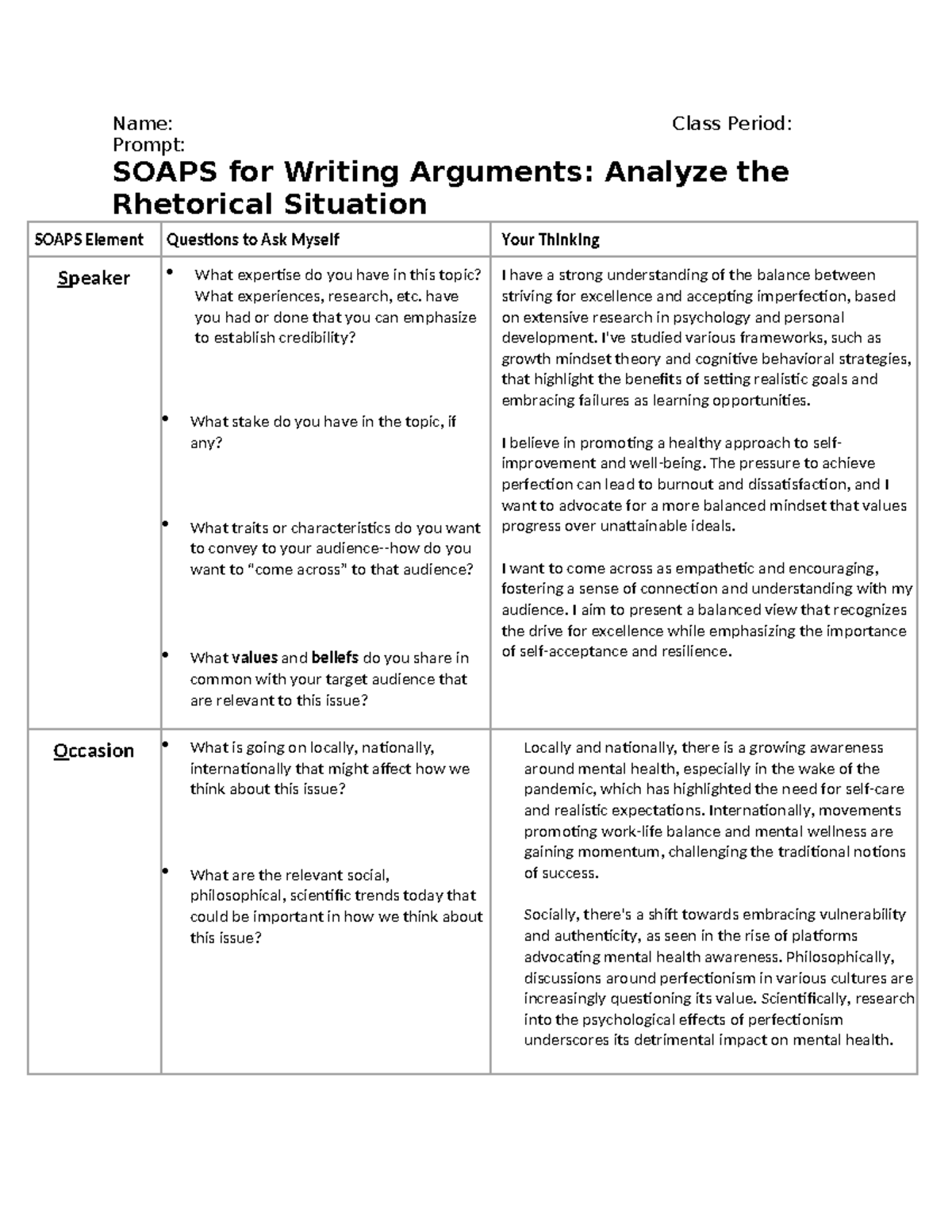 Soaps for Writing 2024 - blehebelehebeehehehehehehe - Name: Class ...