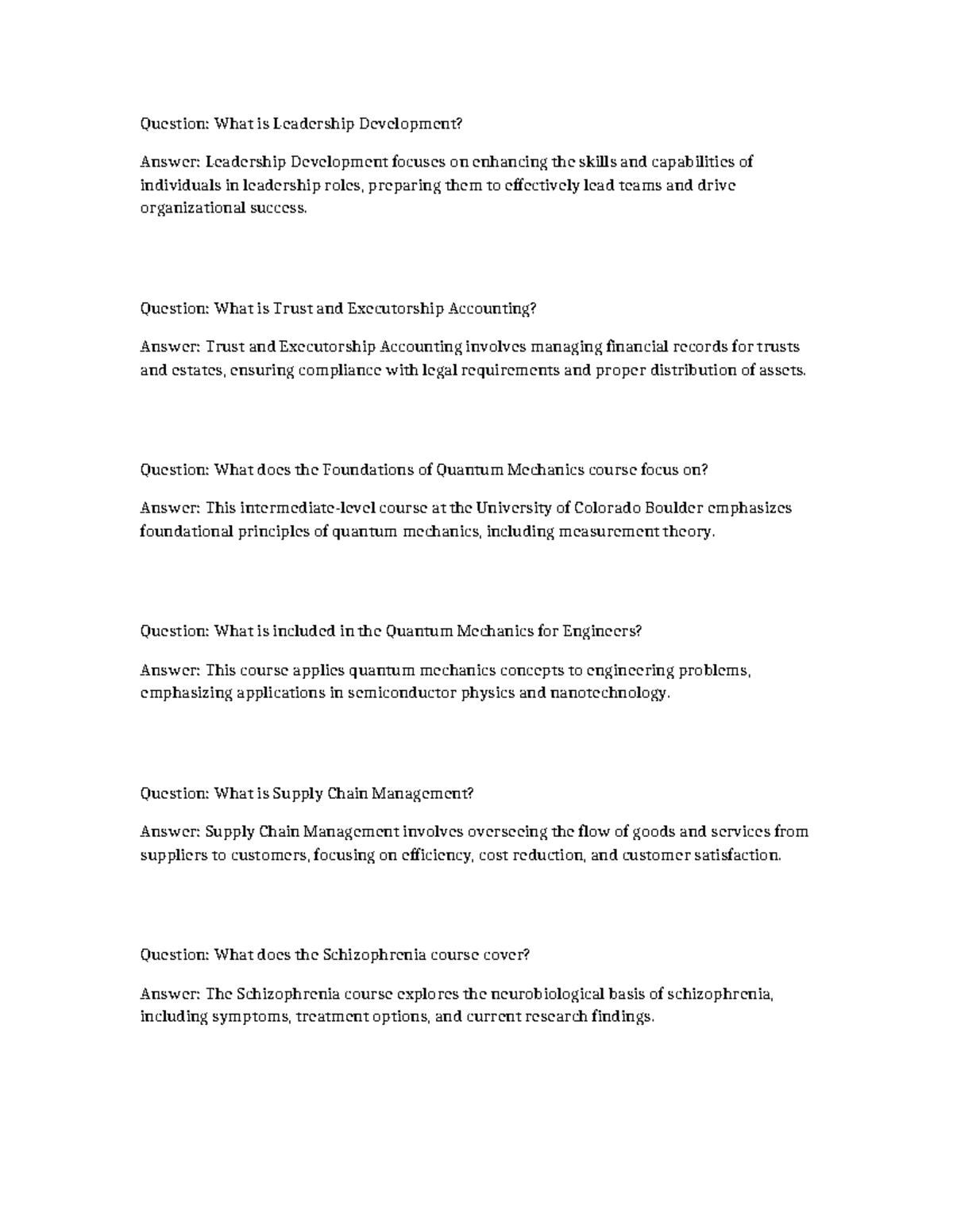 Disclosable osperm percepts - Question: What is Leadership Development ...