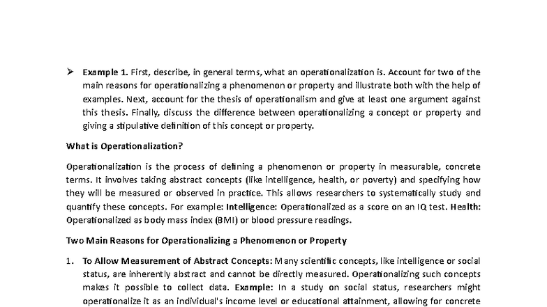 Operationalization and Its Importance in Research: A Comprehensive ...