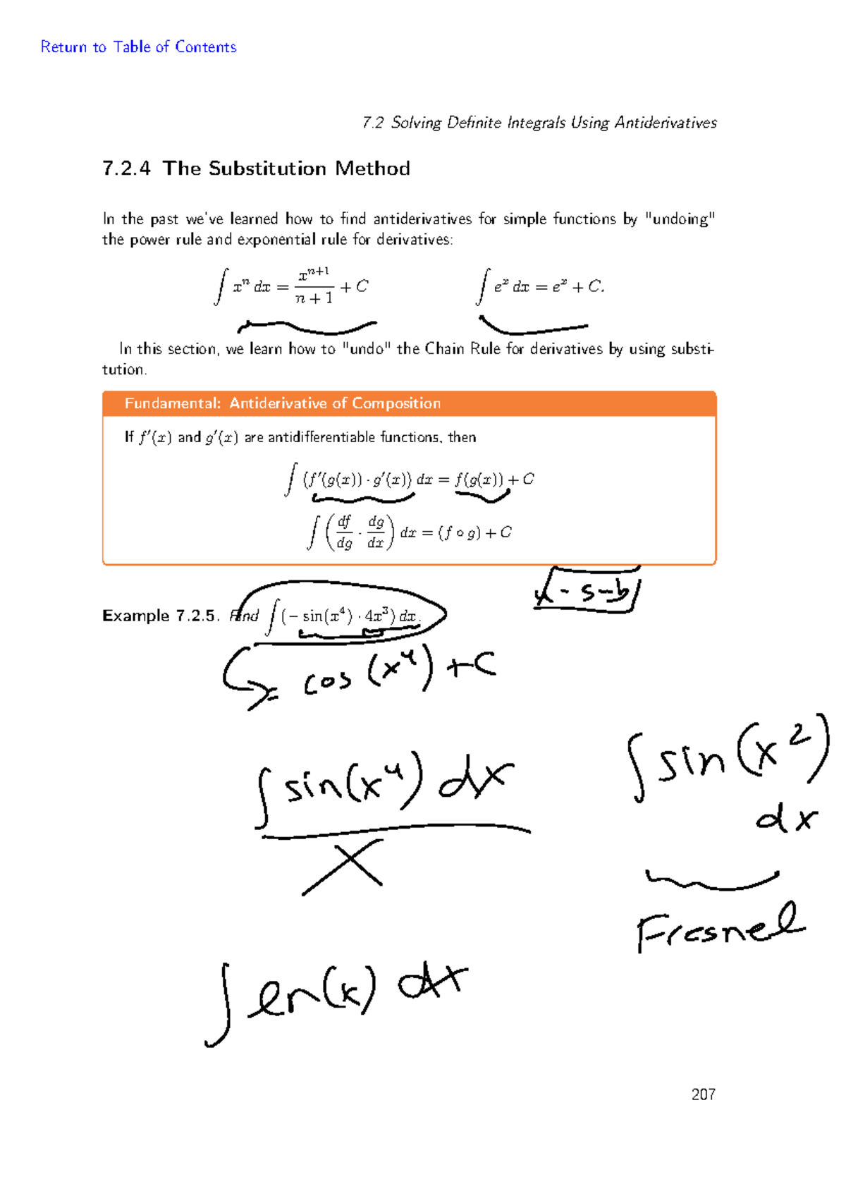 04-17 Lecture Notes: Solving Definite Integrals with Substitution - Studocu