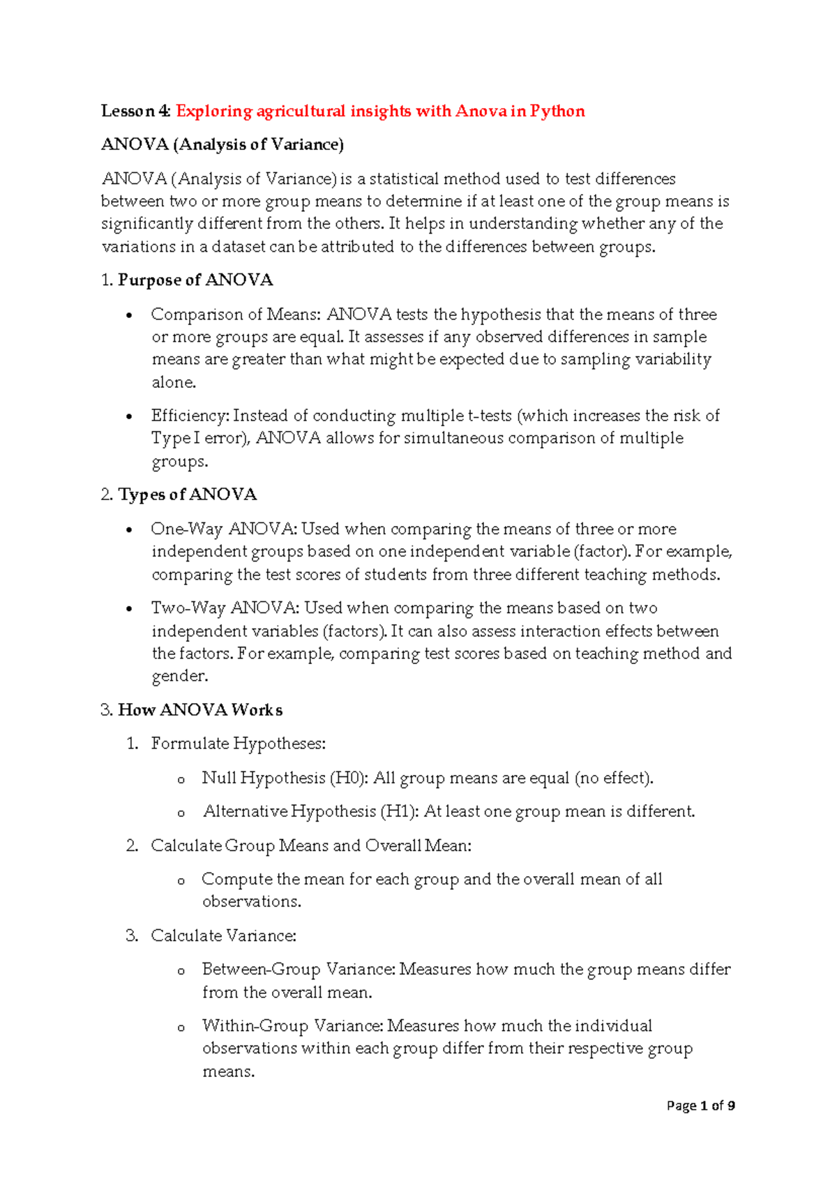 Lesson 4 Exploring agricultural insights with Anova in Python - It ...