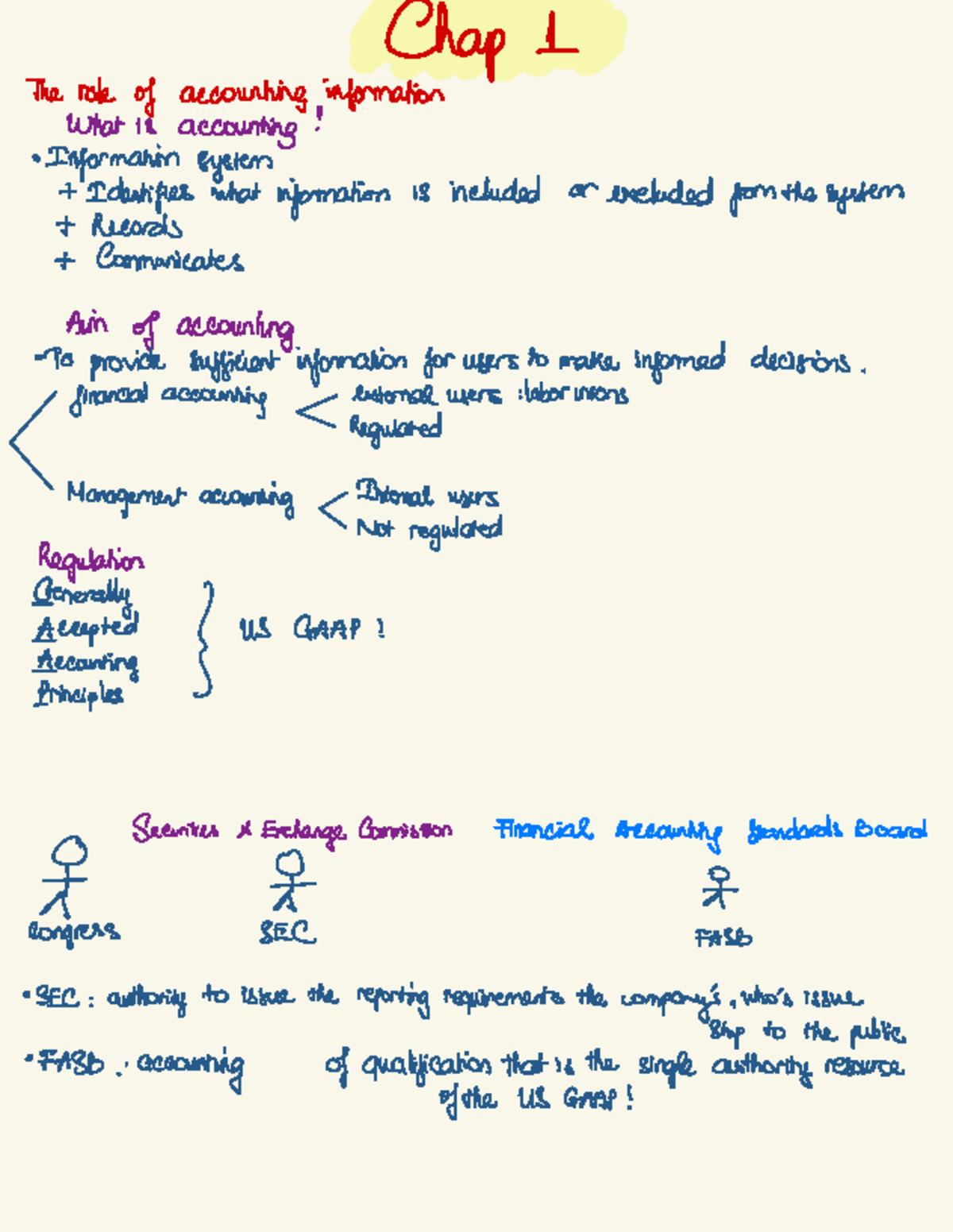 Accounting Principles and Practices: Chapter 1 Overview (ACCT 101 ...