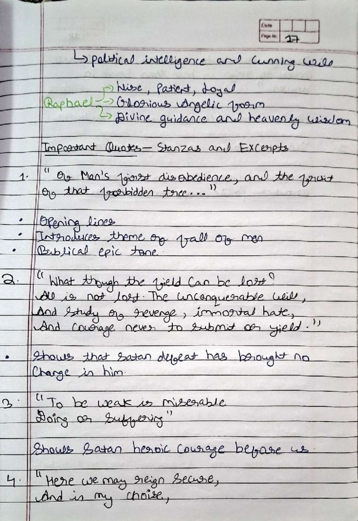 Poetry Handwritten Notes 2: Insights and Analysis - Studocu