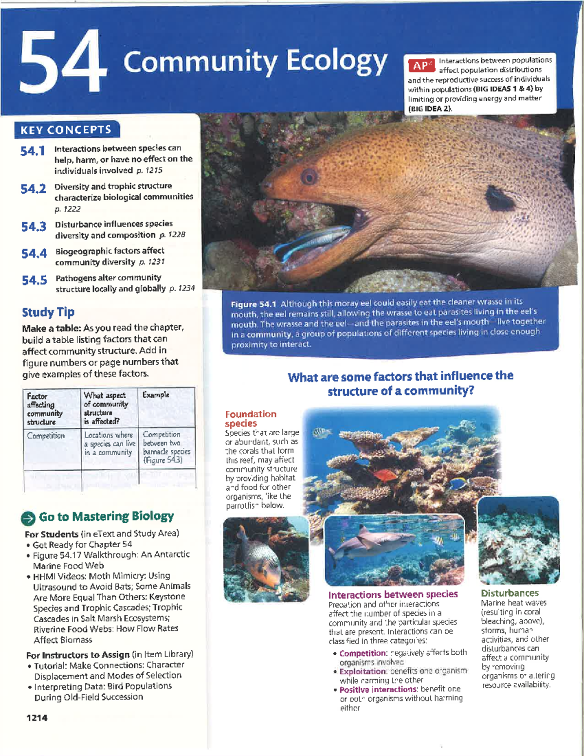 Final Exam Study Guide for AP Biology: Community Ecology Concepts - Studocu
