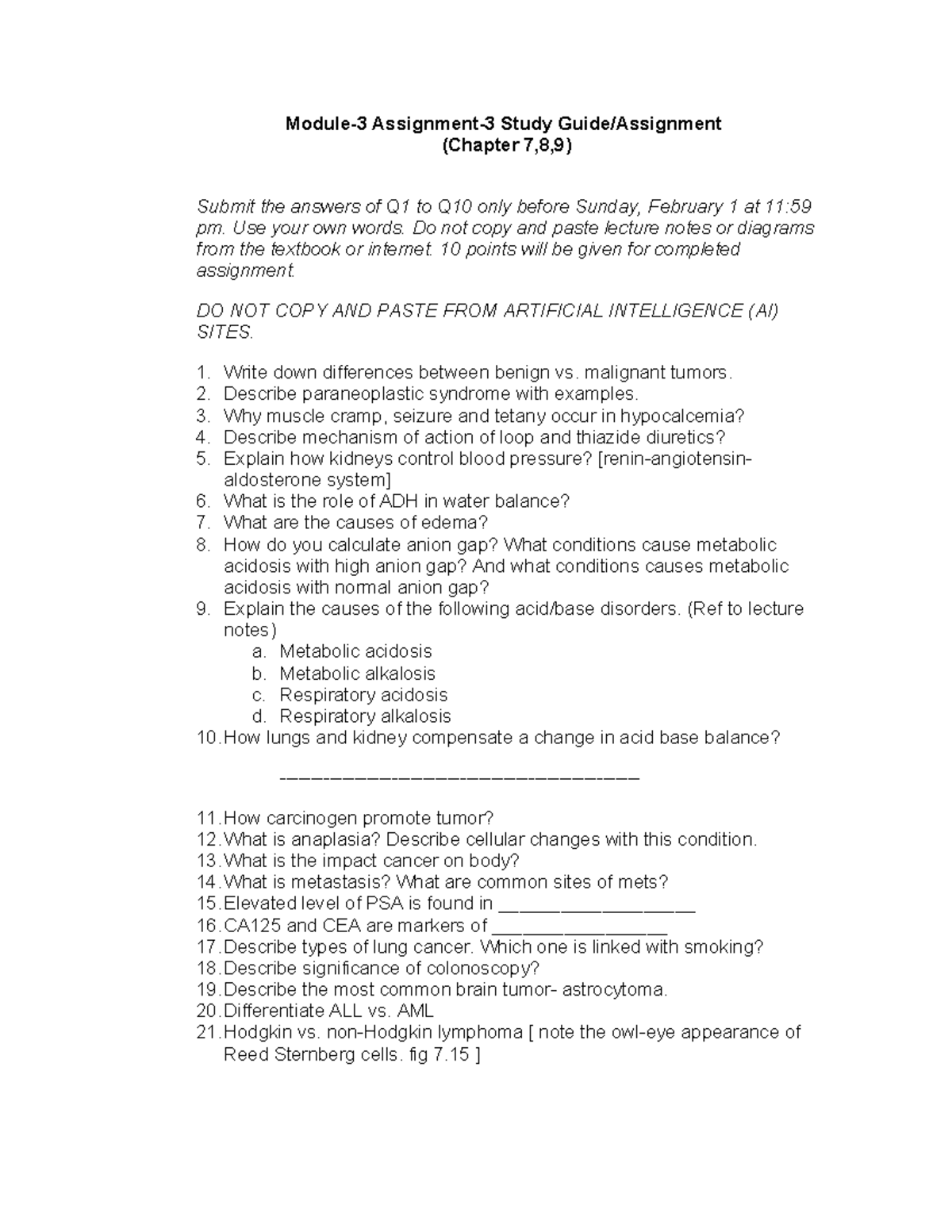 Module 3 Study Guide: Key Concepts from Chapters 7-9 - Studocu
