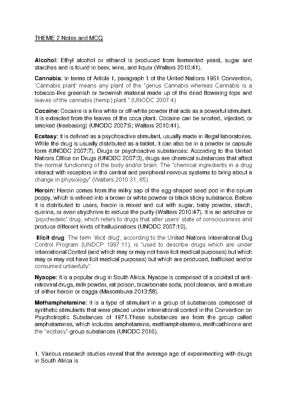 CMY2601 2014 Crime Risk Perspectives Exam Paper - Studocu