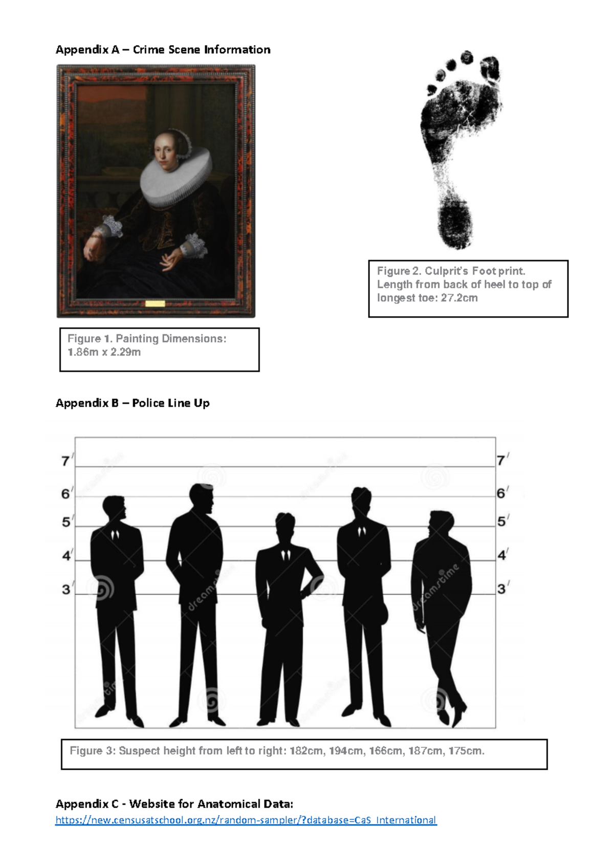 Stimulus general IA1 2025 exit - Appendix A – Crime Scene Information ...