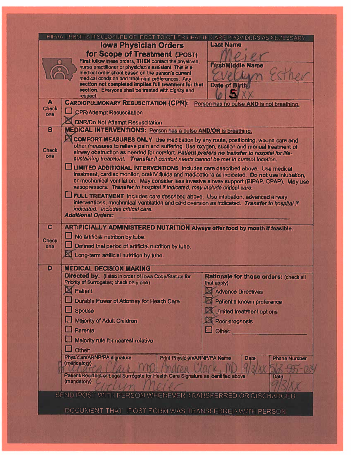 Ipost Signed Document Review and Analysis - Studocu