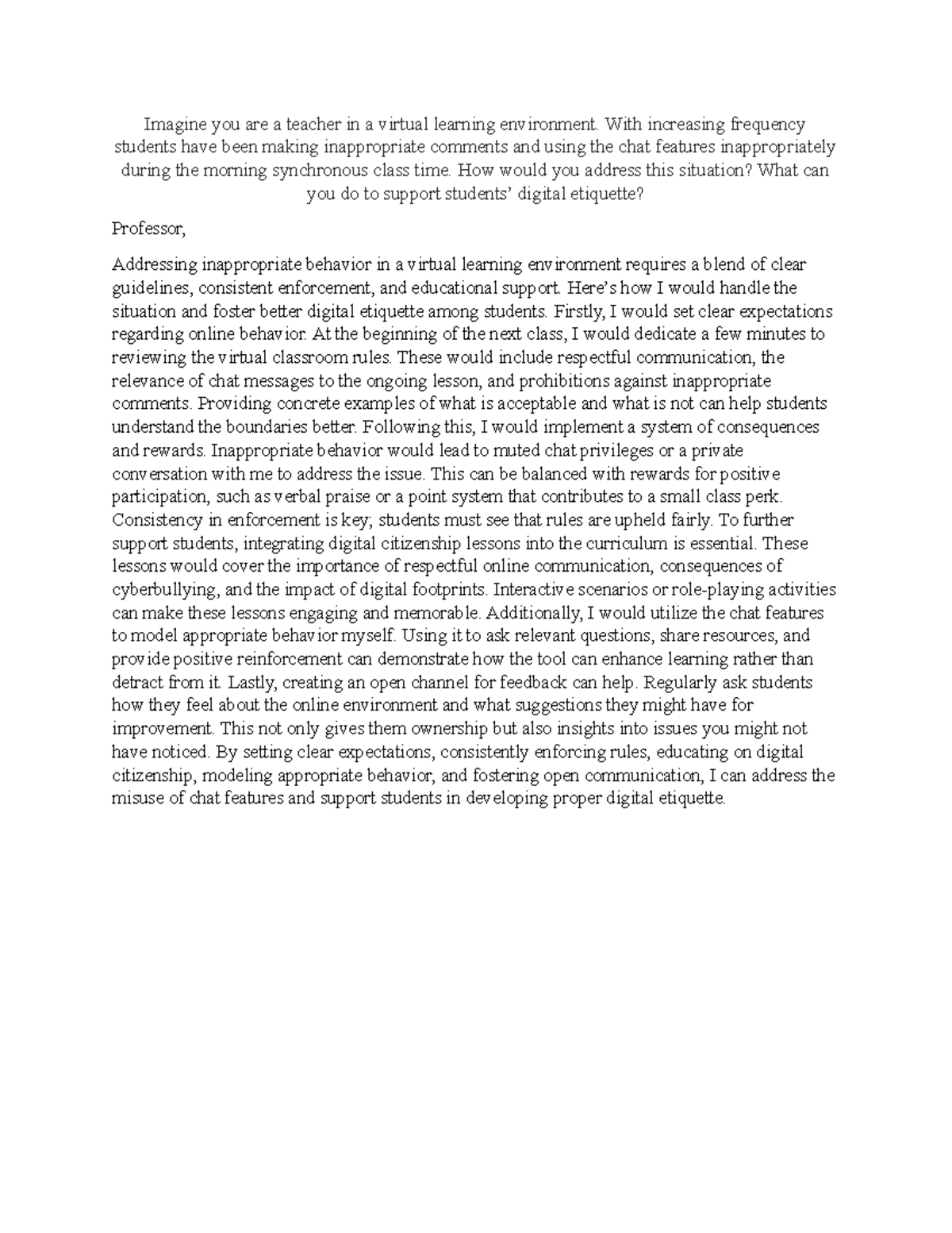 The Best First Writing Lesson of the Year: Email Etiquette 101 —  TeachWriting.org, image size:1200x1553