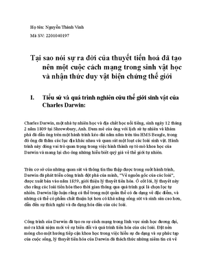 [Solved] Trnh by quan nim ca ch ngha duy vt bin chngs v tri thc khi nim ...