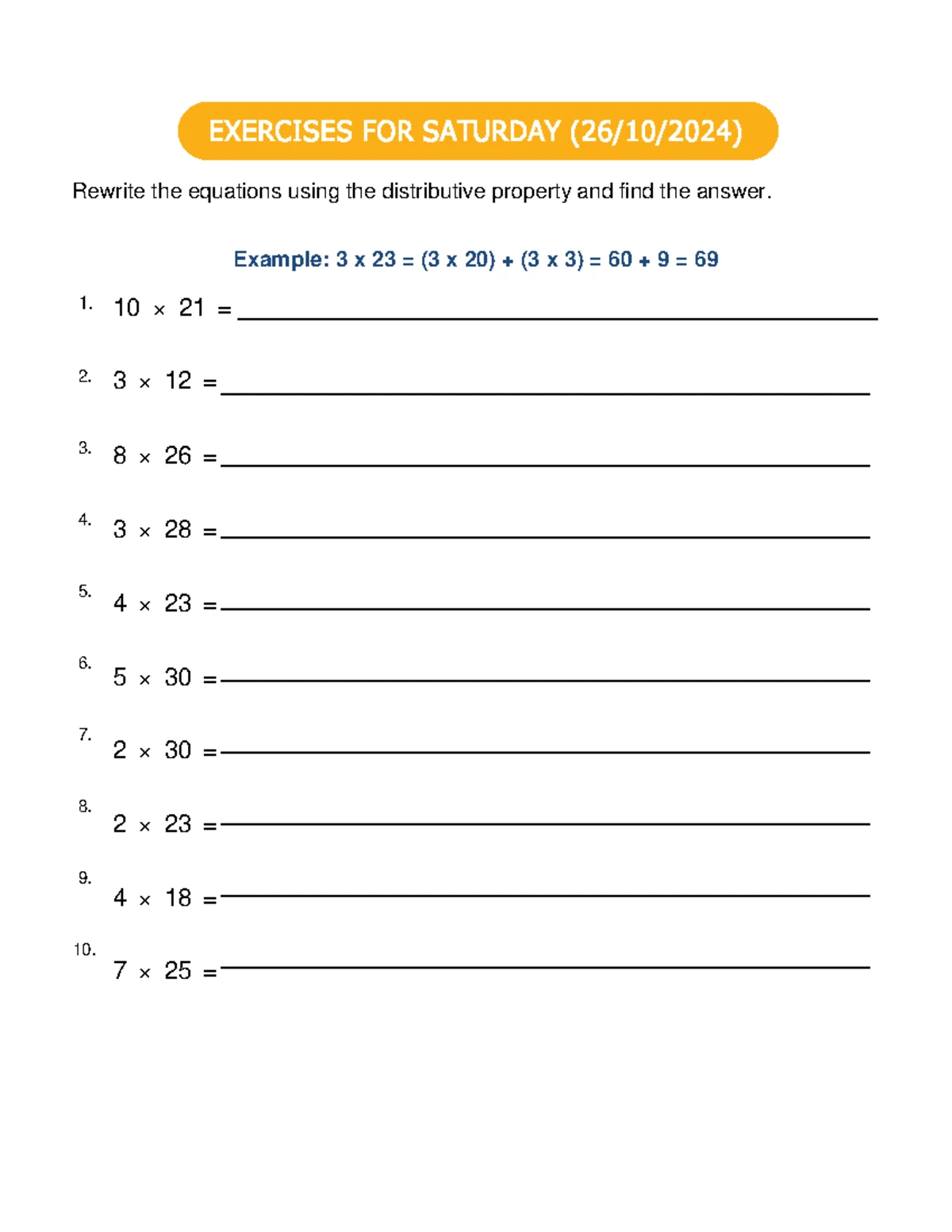 Grade 4 Math: Order of Operations with Parentheses Worksheet - Studocu