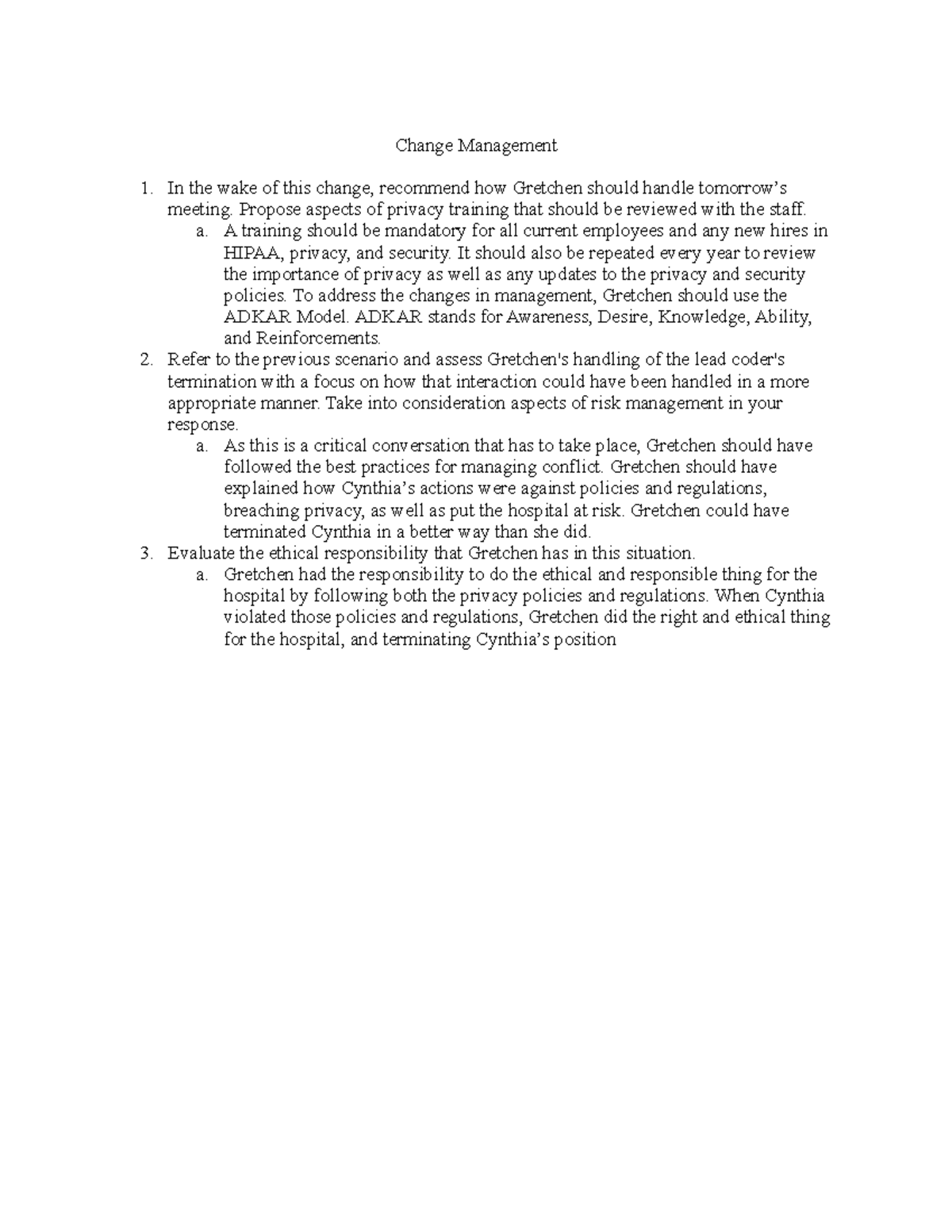 HIM220 Descriptive Research - Real-World Case Discussion