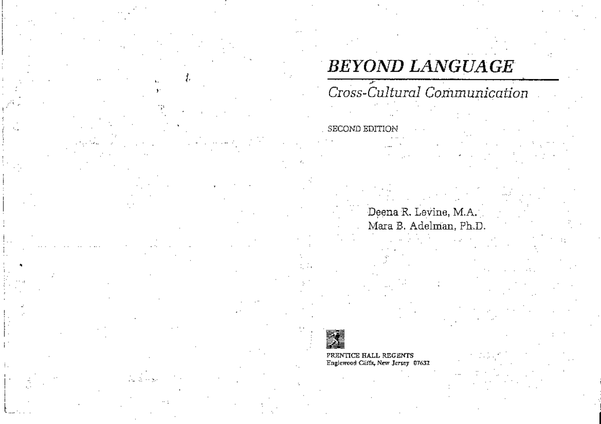 Beyond Language: Exploring Linguistic Concepts (1993) - Studocu