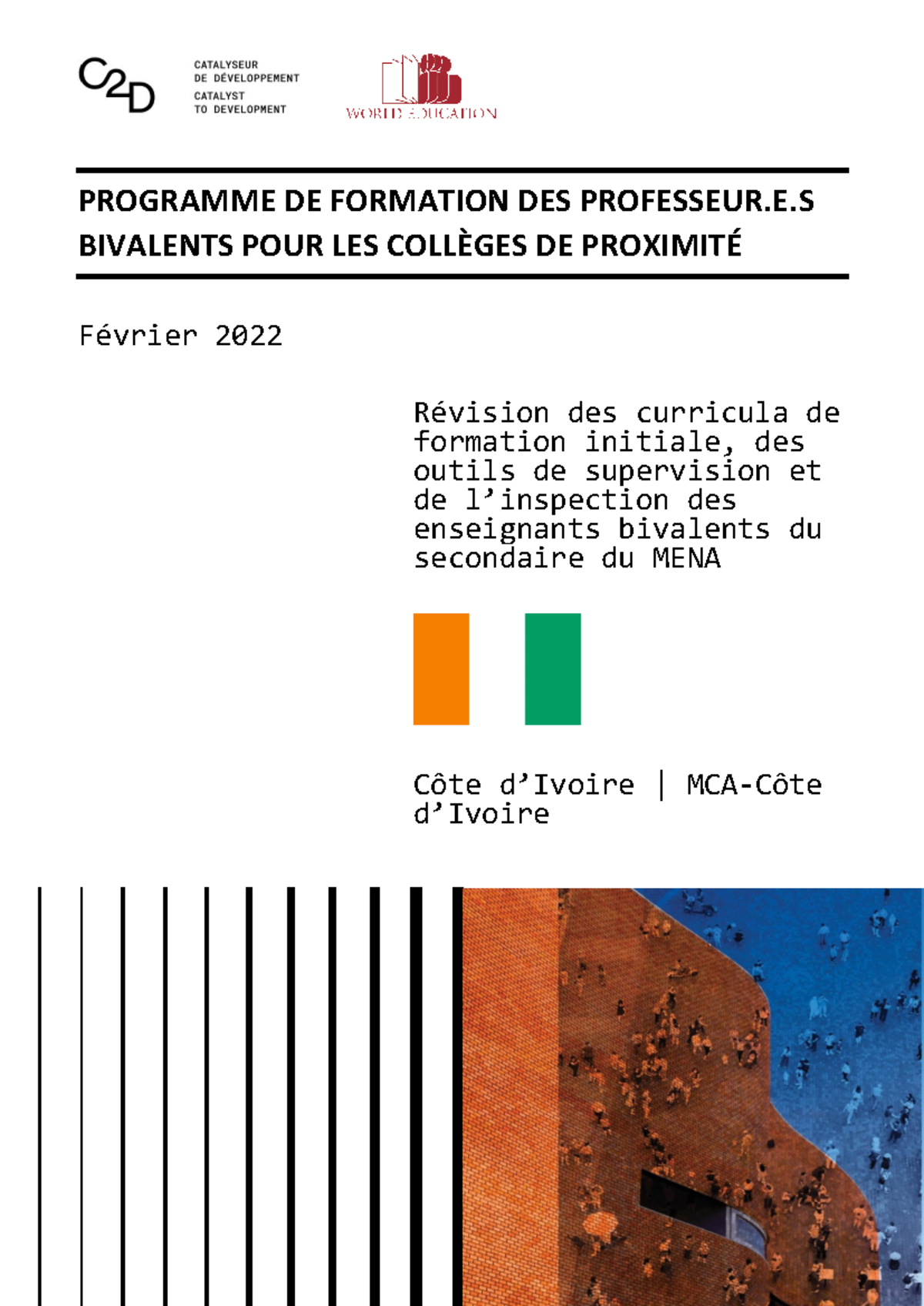 Programme de Formation des Professeur.e.s Bivalents pour Collèges ...