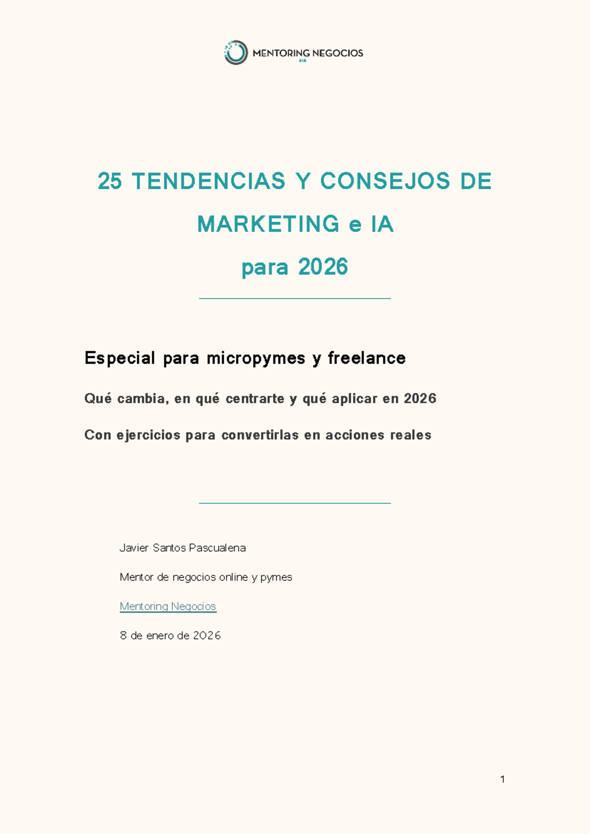 Guía de Tendencias en Marketing e IA 2026 para Micropymes y Freelancers ...