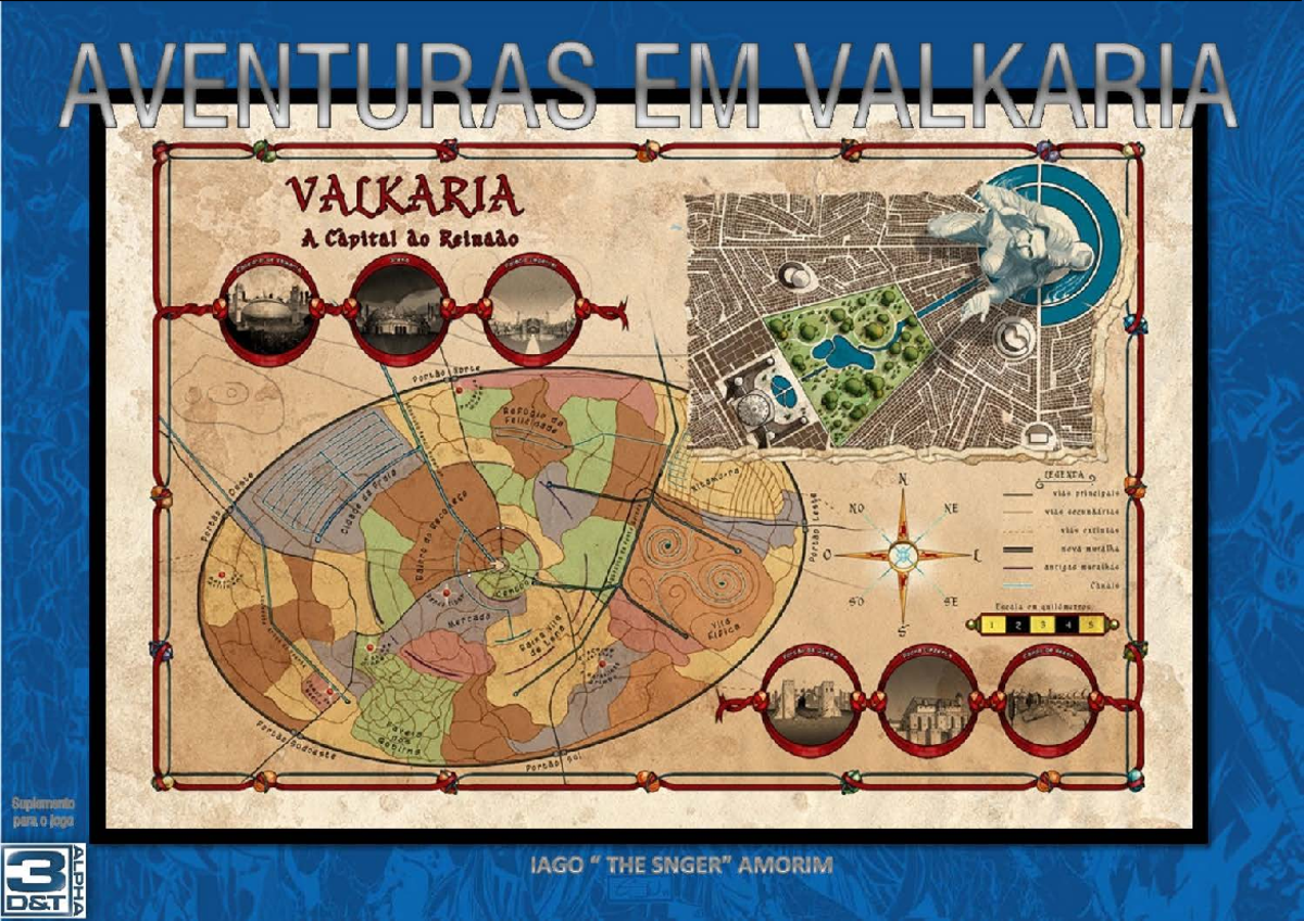 3D&T Alpha - A Imagem de Tenebra: Aventura e Conflitos em Valkaria ...
