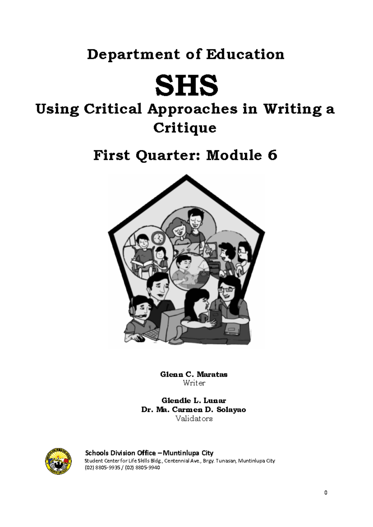EAPP 02 Module 6: Using Critical Approaches in Writing a Critique - Studocu