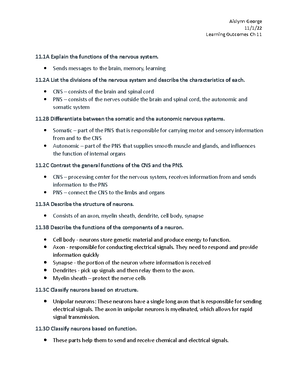Study Guide for Final Exam in Biology 113, Fall 2024 - This is a study ...