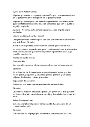 Ejemplos De Uso Del Punto Y Coma 500x403