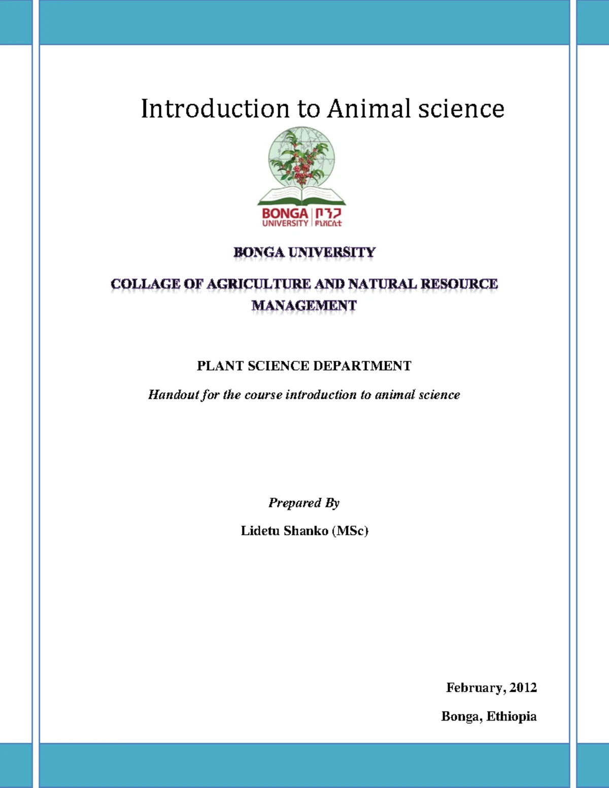 AGA 211 Assignments: Essays on Animal Breeding & Rural Dev. Strategies ...