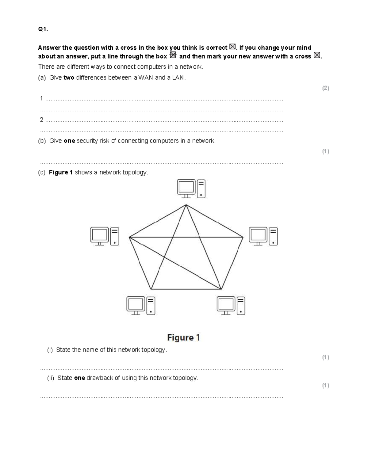 Test 2 - Networking Concepts and Software Applications - Studeersnel